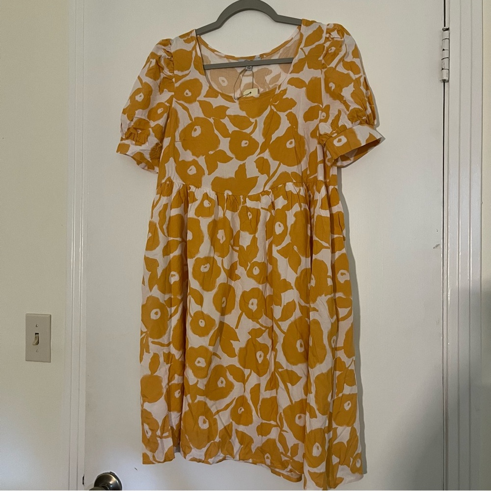 Roolee Flower Babydoll Dress